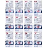 Enoz Moth Cake Refills Kills Clothes Moths, Carpet Beetles, and Eggs and Larvae (12)