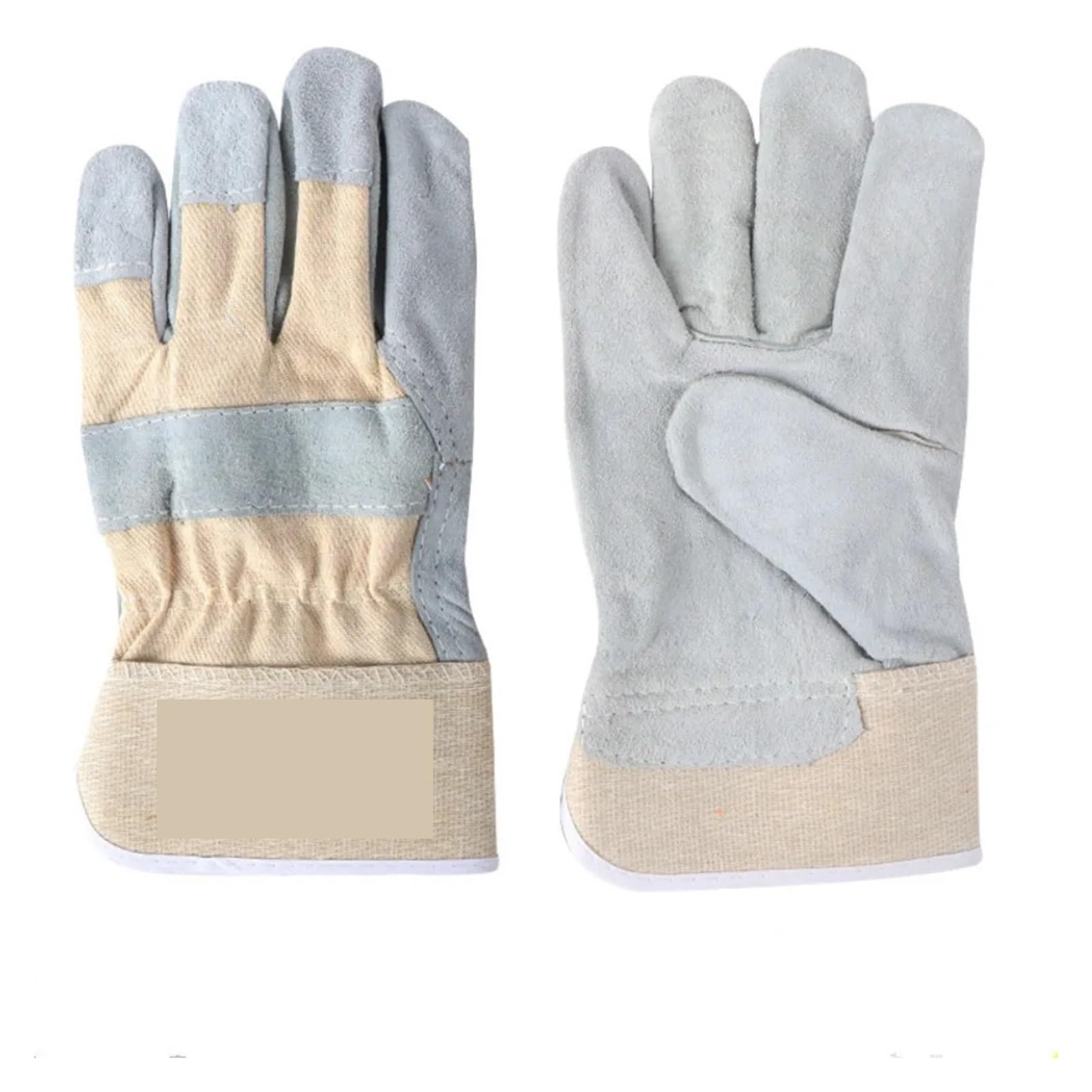 Générique 1 Paire de Gants soudage en Cuir, Travail résistants