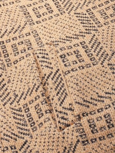 Image of Aarika Womens Winter Wear Lemon Colour Abstract Woolen Cardigan