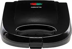 Maquina de Waffle Aroma AWAF01I-01 Preta 750W Agratto