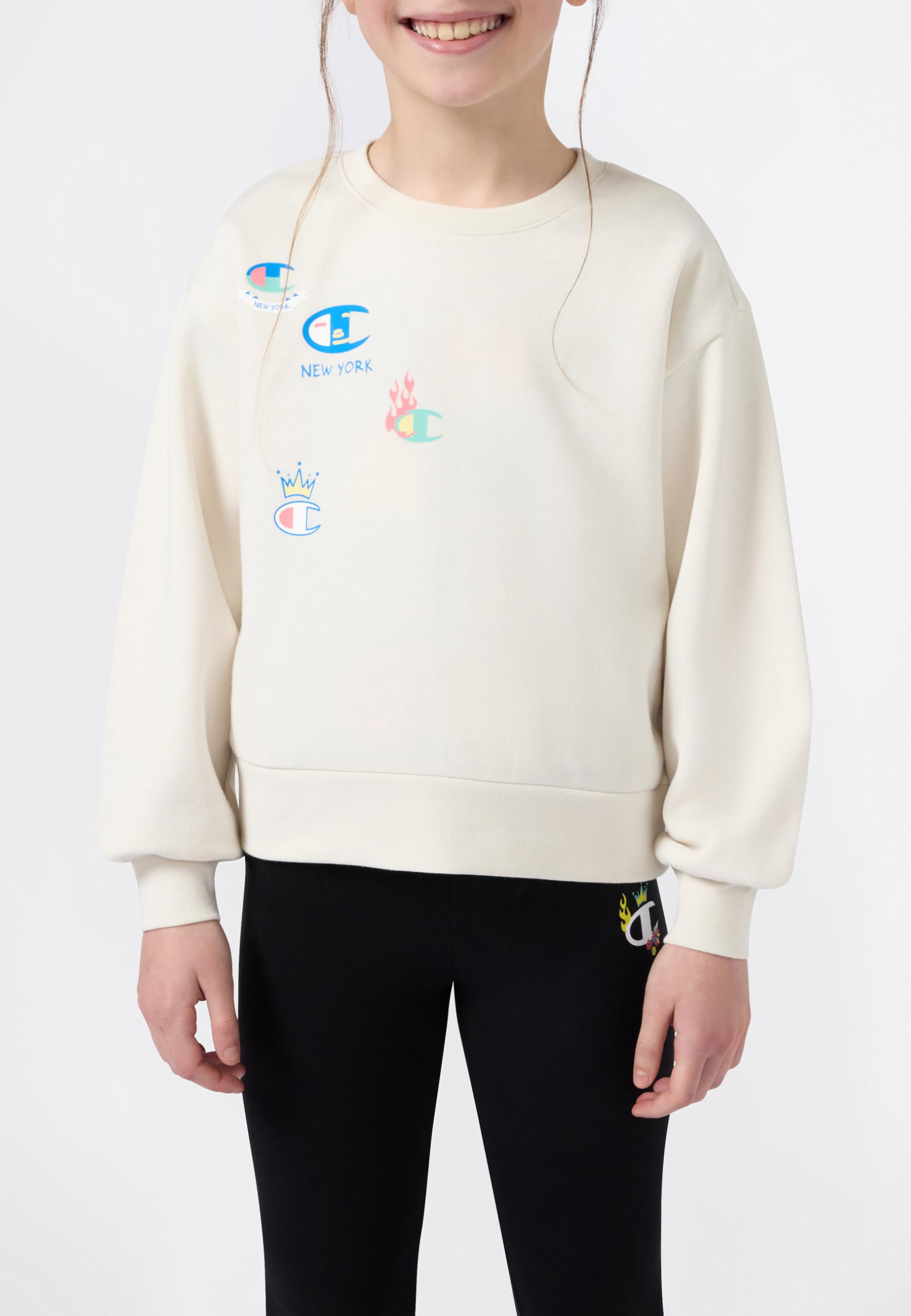 Champion Legacy Girls Sudadera con Capucha