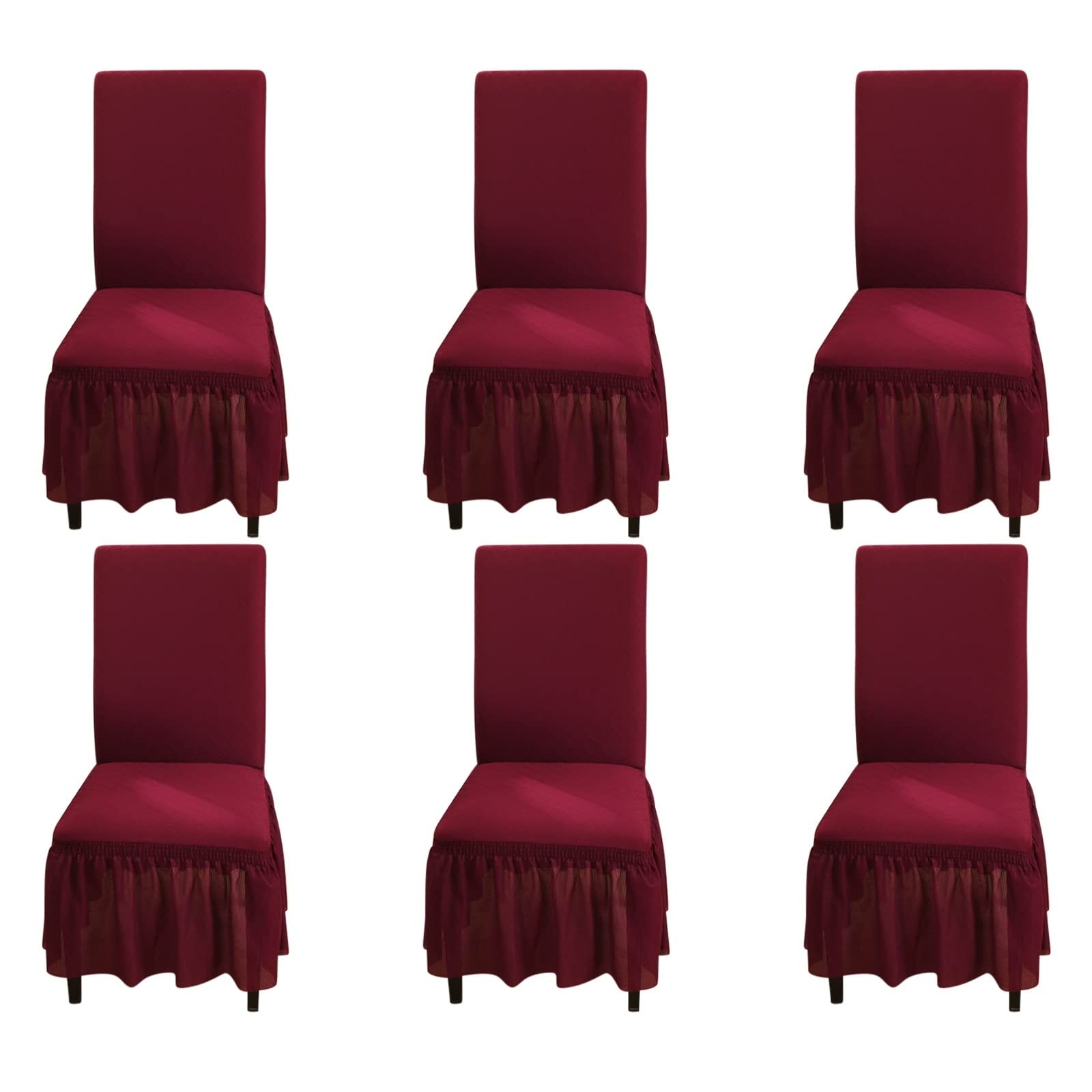 Housse de chaises lavable pour masquer les chaises usées