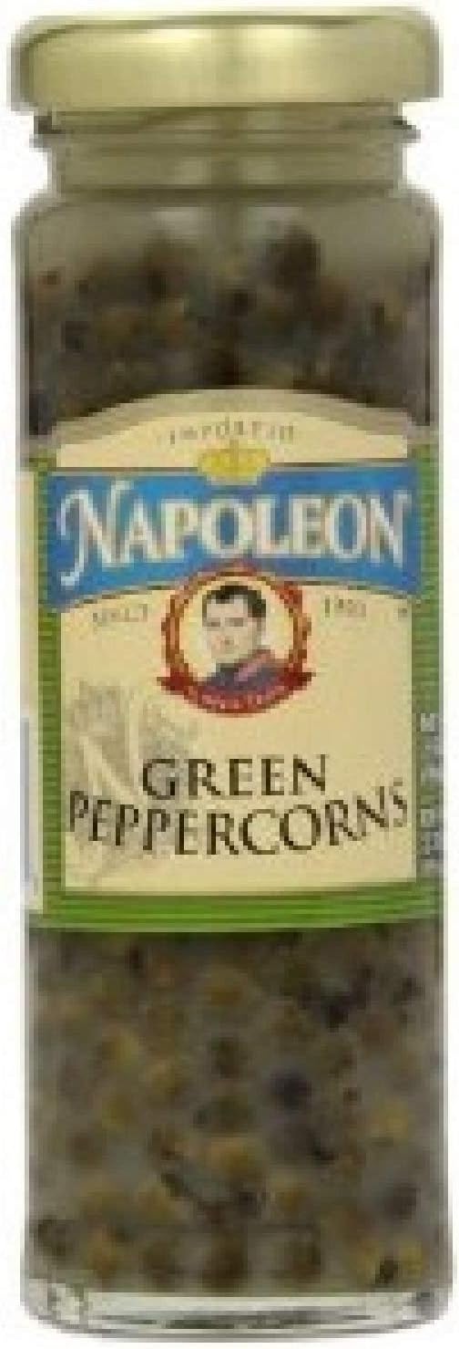 Napoleon Green Peppercorns Jars (12x3.5Oz) Amazon.ca Grocery