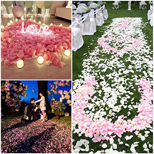 Songjum 2000 Pezzi Petali di Rosa Petali di Fiori
