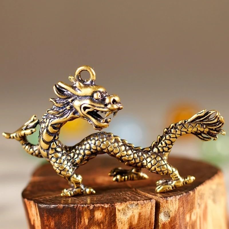 Amazon.co.jp: 銅製 龍の置物 銅 魔除け 龍 金属 竜 : ホーム＆キッチン