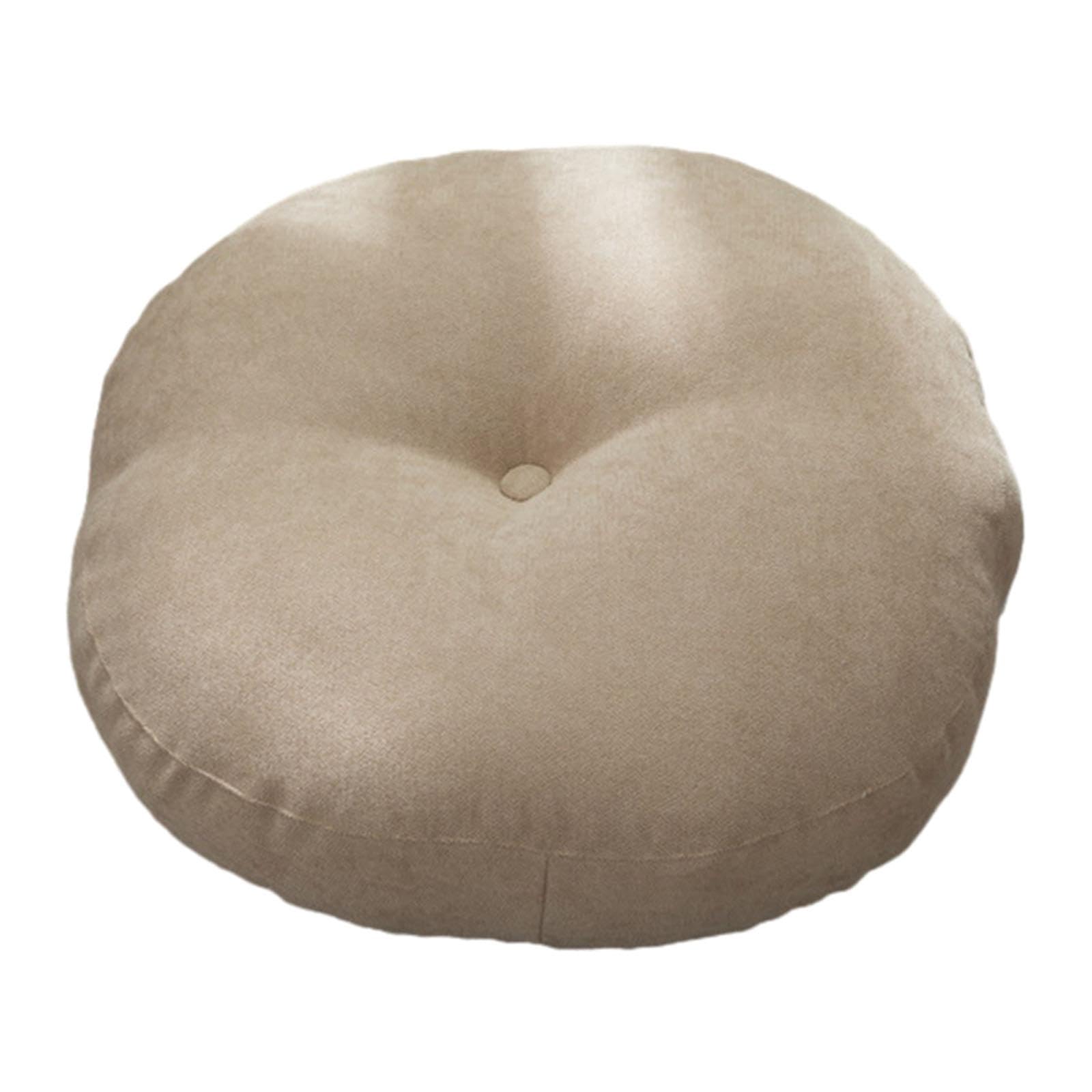 Meditation Cushion Seating Cushion 15.7x15.7inch for Kids Adults Lightweight Khaki | Home & Garden | Yard, Garden & Outdoor Living | Patio & Garden Furniture | Cushions & Pads-image-36