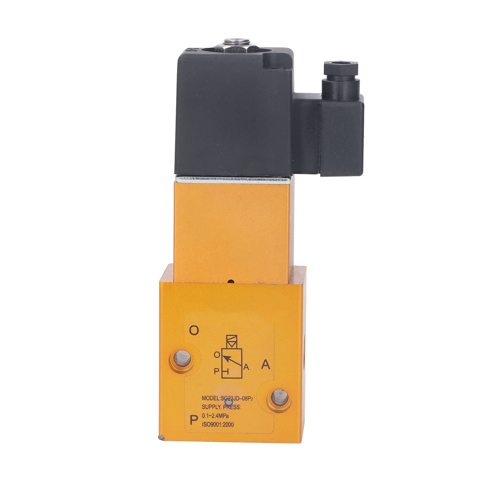Elettrovalvola a 3 Vie, Struttura in Ottone Resistente (AC220V)