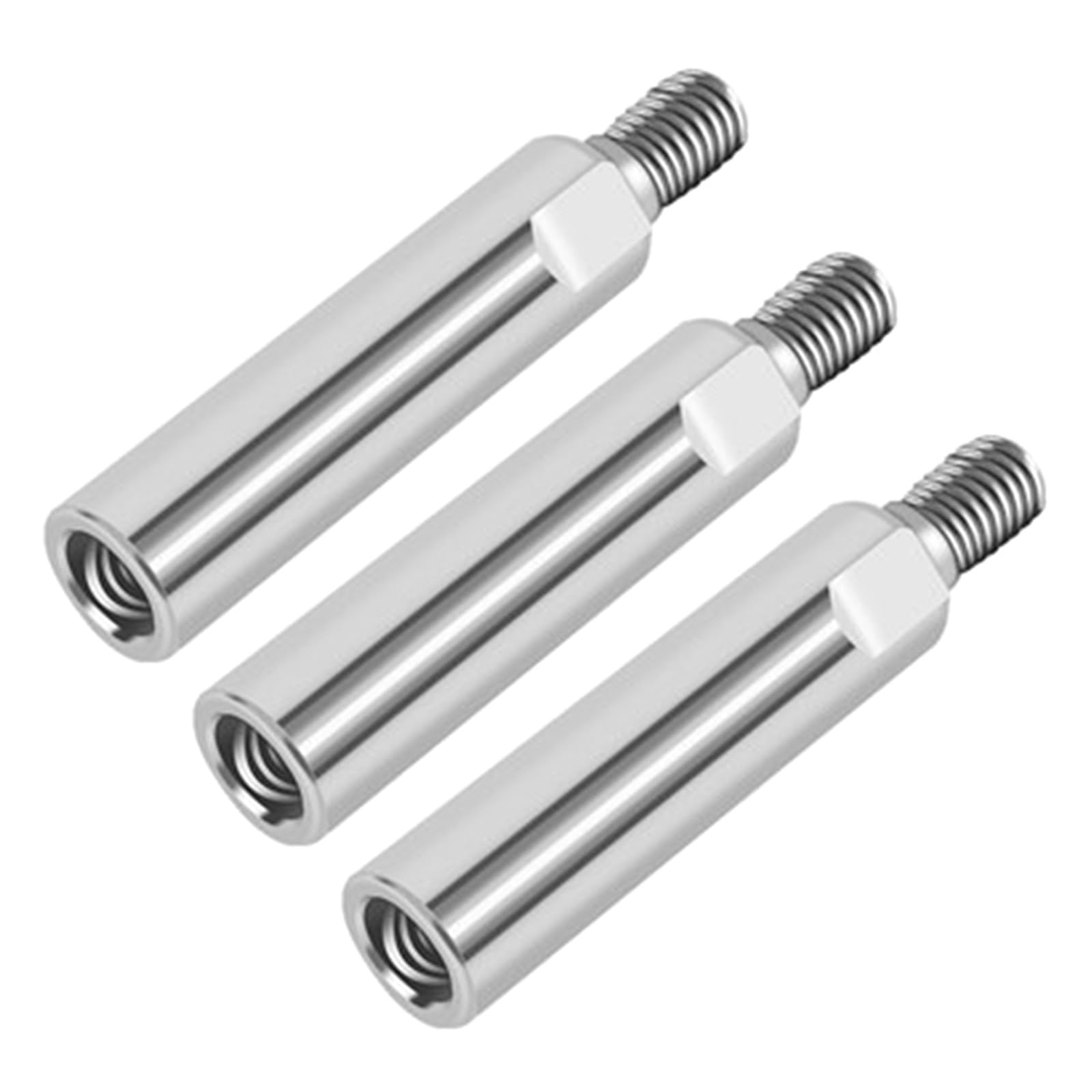 Kalttoy Multicolor 3Pcs Practical Angles Grinder Extension Shafts M10thread 80Mm Connecting Rod For Car Polisher And Grinding Tool Car Polisher Accessories