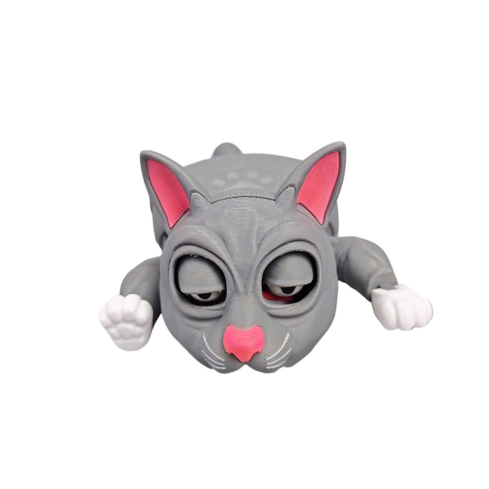 Kalttoy Creative 3D Printed Cats Shape Coasters Cup Mat Nonslip Drink Placemat Mugs Holder for Everyday Use Funny Desk Accessories
