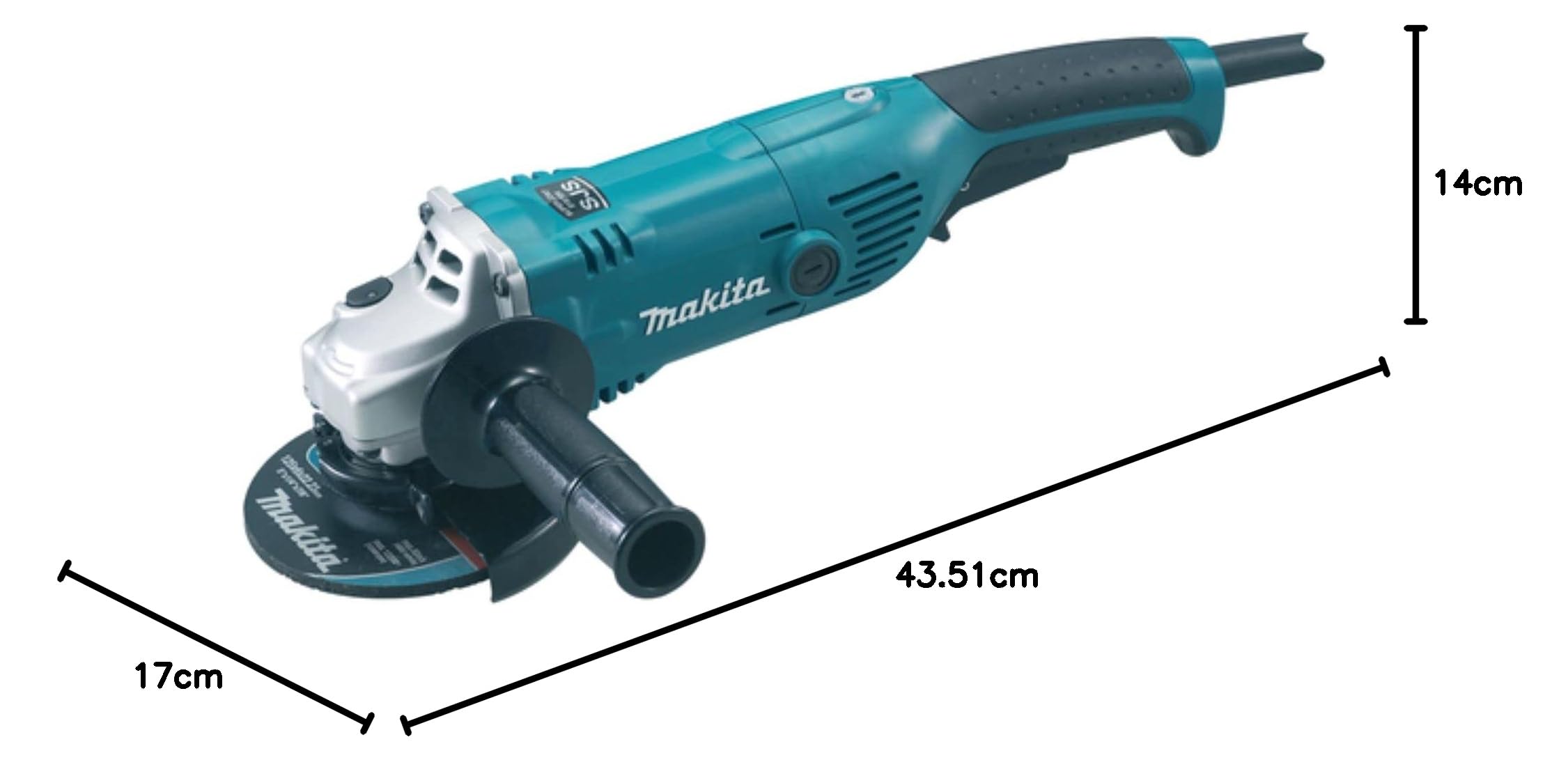 Makita GA5021/1 - Smerigliatrice angolare 110 V, 125 mm