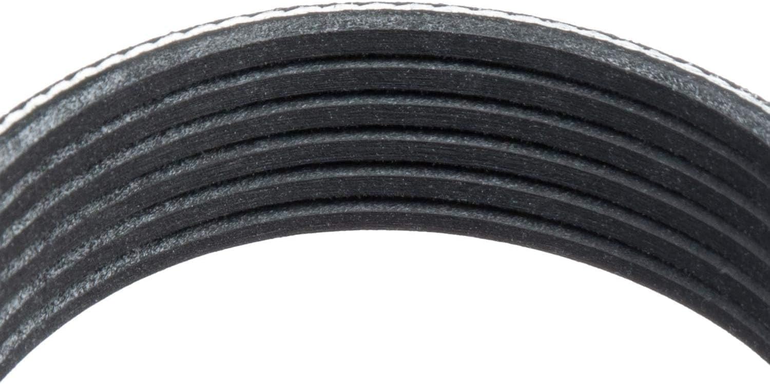 Goodyear Belts 1061187 Serpentine Belt - 6-Rib - 118.7" for Chevrolet Models Express 2500 (2006-2010), Silverado 3500 (2002-05), and GMC Models Sierra 3500 HD (2011-2016), Sierra 3500 (2002-2005)