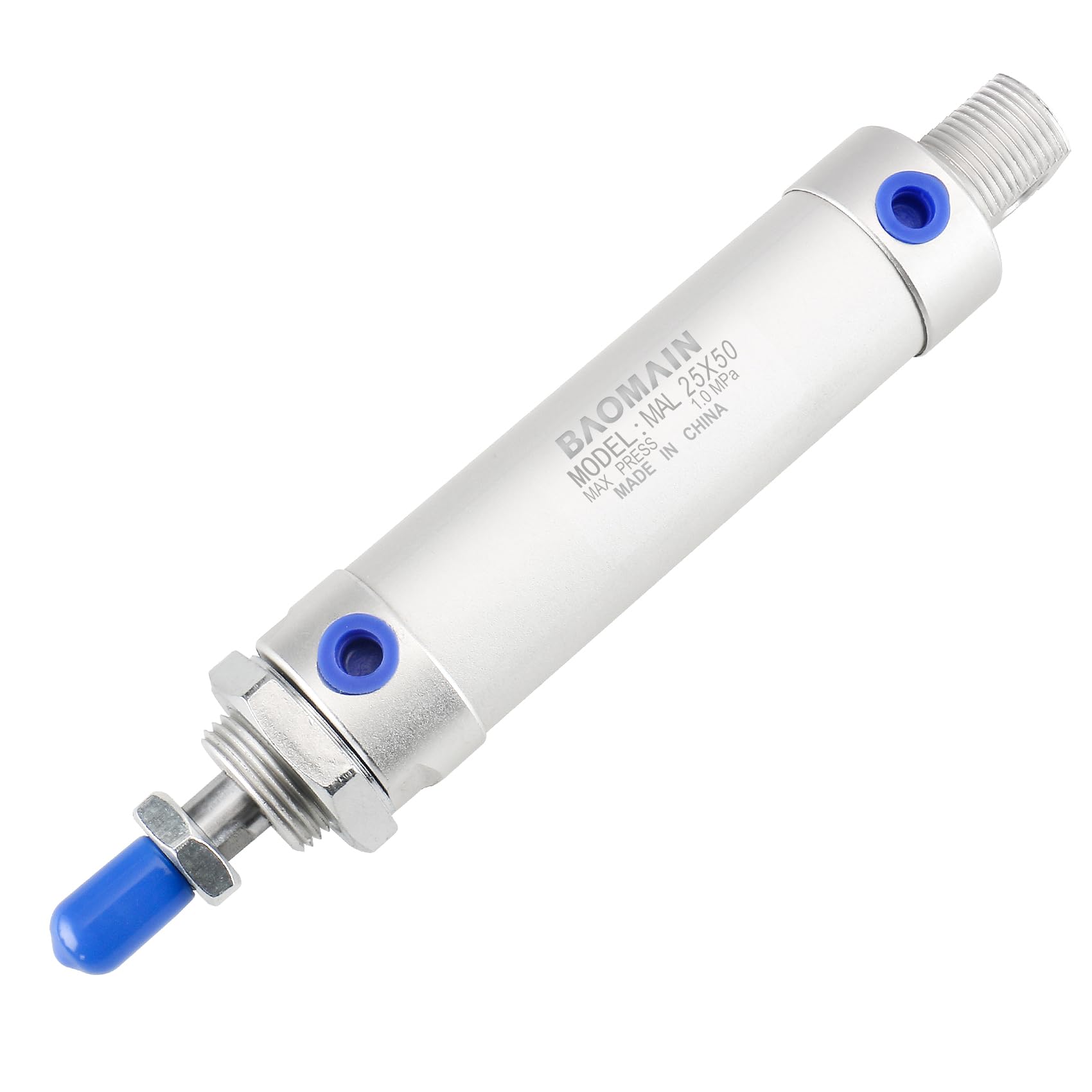 BAOMAIN Mini Pneumatic Air Cylinder 1" Bore 5" Stroke MAL 25x125 — Amazon image 6