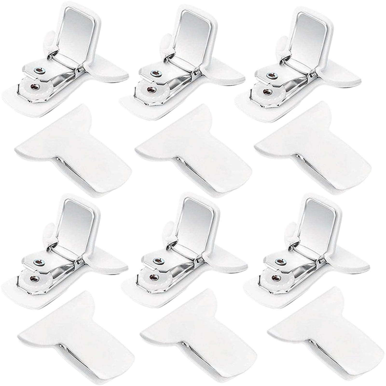 6/12er-Pack gepolsterte Bettdecken-Clips, süße Schlaf-Bettdecken-Clips, Deckenbefestigungen, verhindern, DASS Sich Bettdecken im Inneren des Bettbezugs bewegen Für Betten(12Pcs White)