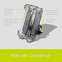 Vista 4 de Delta - Soporte de bicicleta para funda de smartphone, iPhone Android Samsung HTC, impermeable