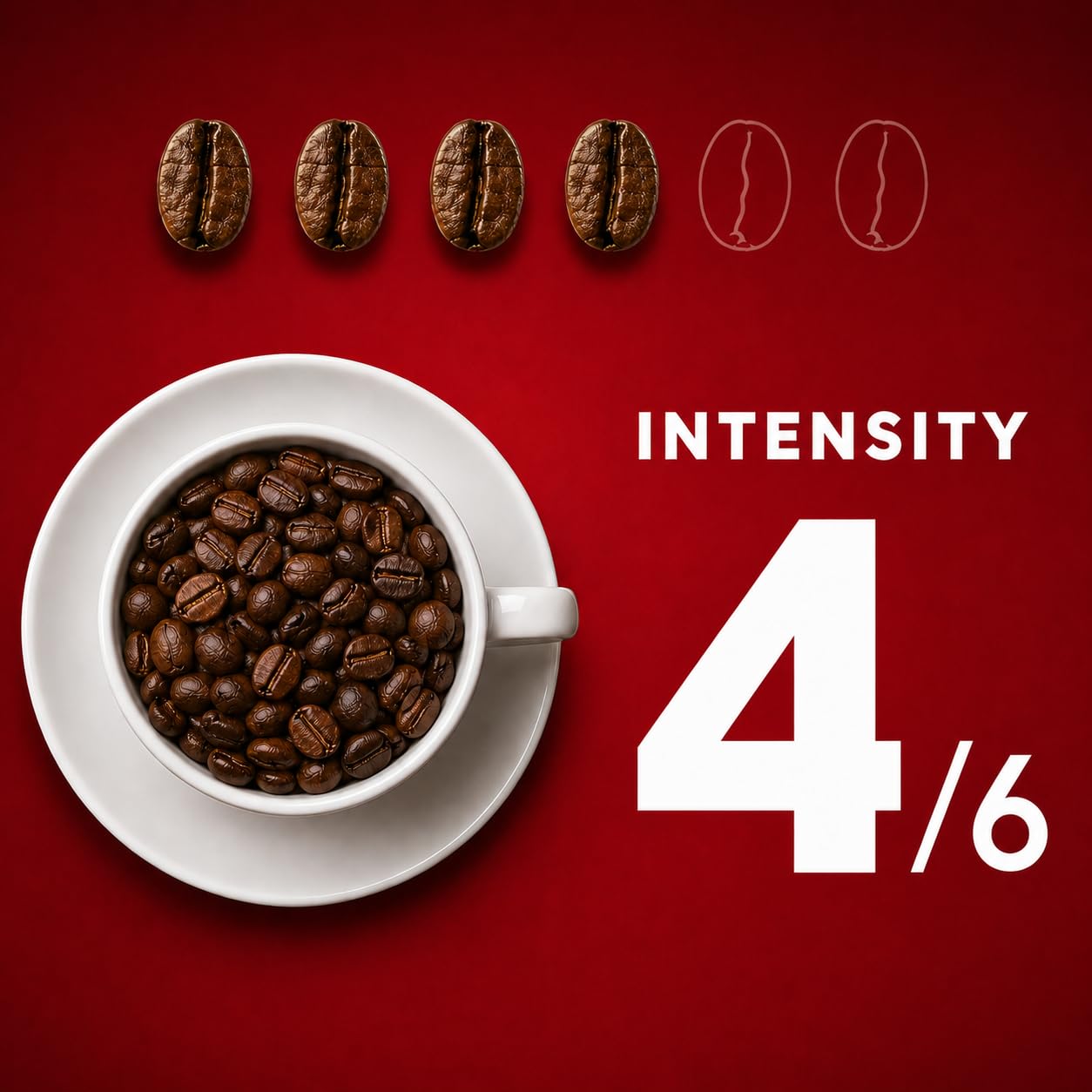 KUGA Caffè Crema Kawa ziarnista 250 g, całe ziarna, belgijskie palenie, 50% Arabica & 50% Robusta, łagodna, kremowa, do ekspresu automatycznego, kolbowego, French Press i kawiarki