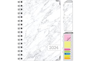 HARDCOVER 2024 Planner: (November 2023 - December 2024) Daily, Weekly, Monthly Planner