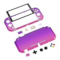 Vista 2 de eXtremeRate PlayVital - Funda protectora personalizada para Nintendo Switch Lite, funda rígida para Nintendo Switch Lite, 1 protector de pantalla