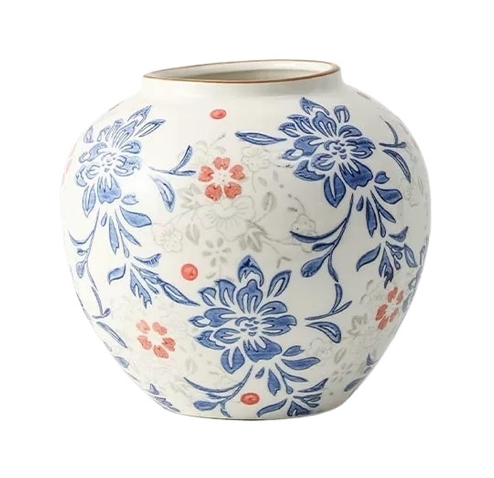 GEK208130 Vases for Flowers Ceramic Vases for Flowers Flower for Kitchen Living Room Bedroom Office Shelf Table Centerpiece Home Decorative Vase