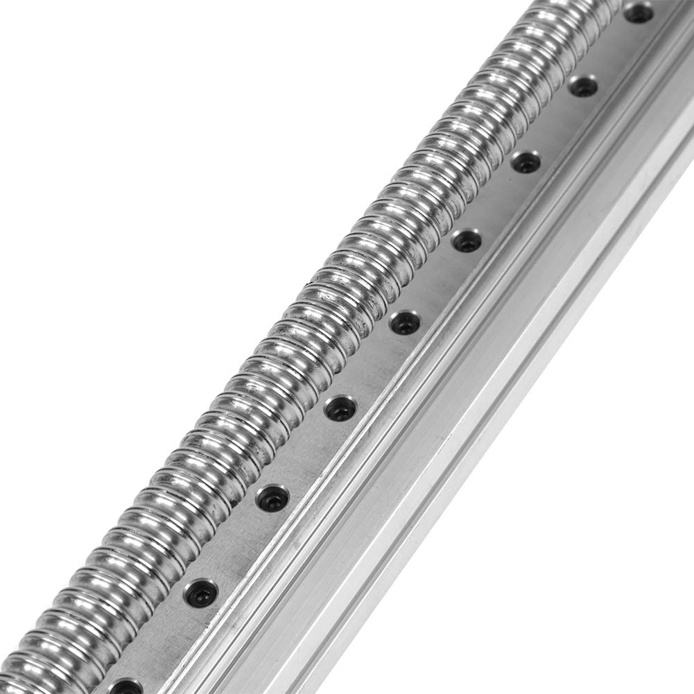 Garosa Kugelumlaufspindel-Schiebetisch, Manueller Lineartisch aus Aluminium mit 1000 Mm Hub für Metallhandwerk und Industrielle Anwendungen