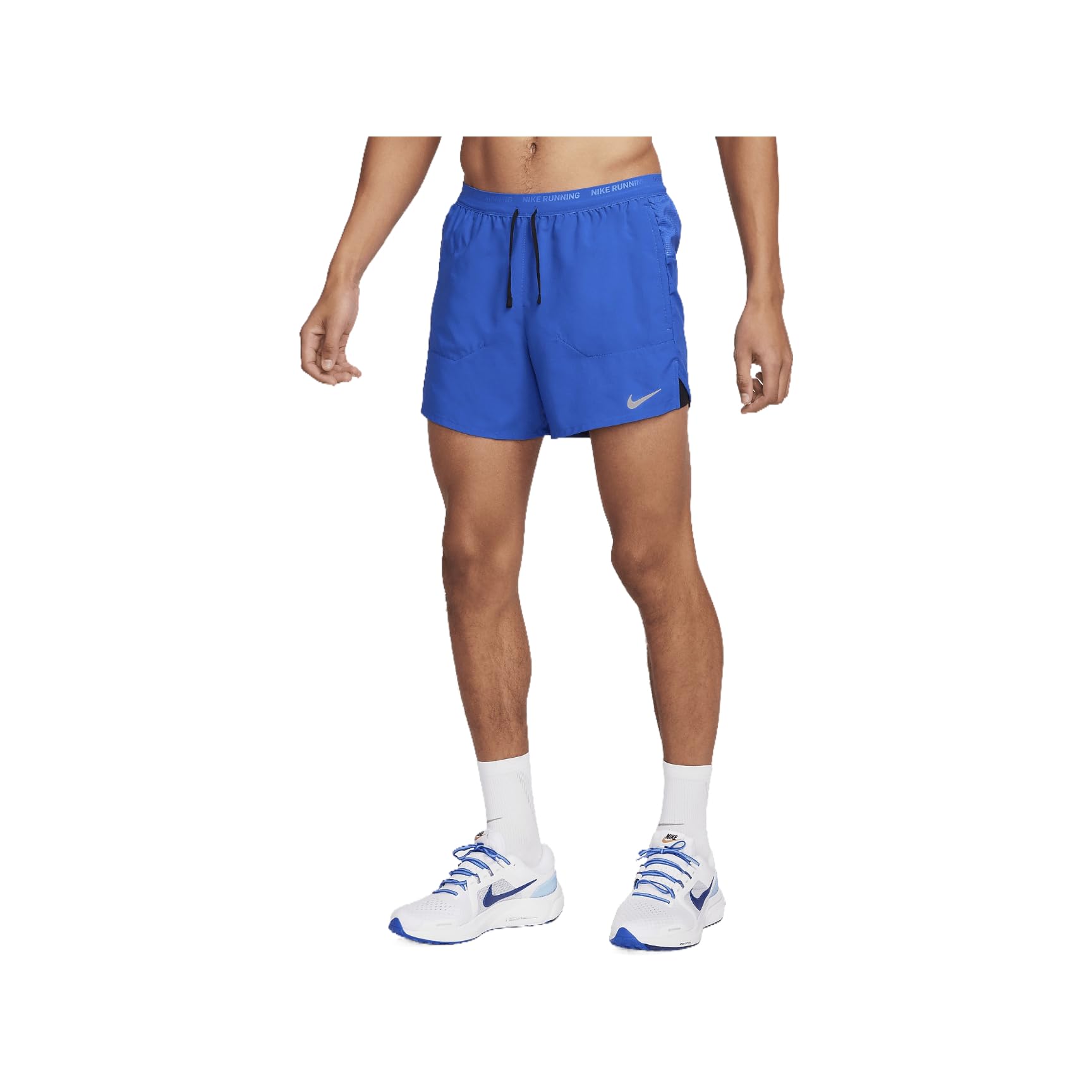 Nike Stride Dri-FIT FN2992-480 - Pantalones cortos de correr 2 en 1 para hombre (Game Royal/Black/Black, FN2992-480)