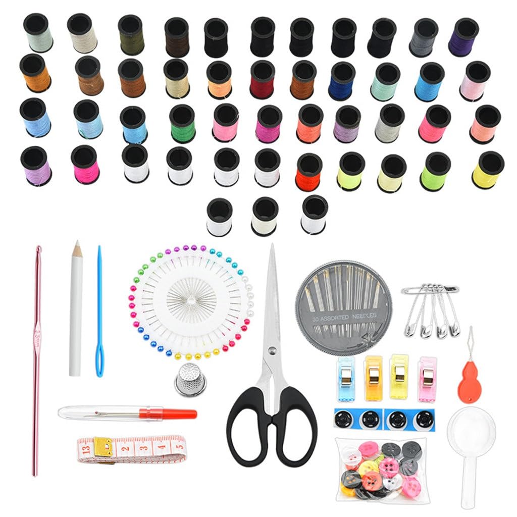 Juego de Costura Herramientas de Bordado para el hogar Kit de Costura Rectangular portátil
