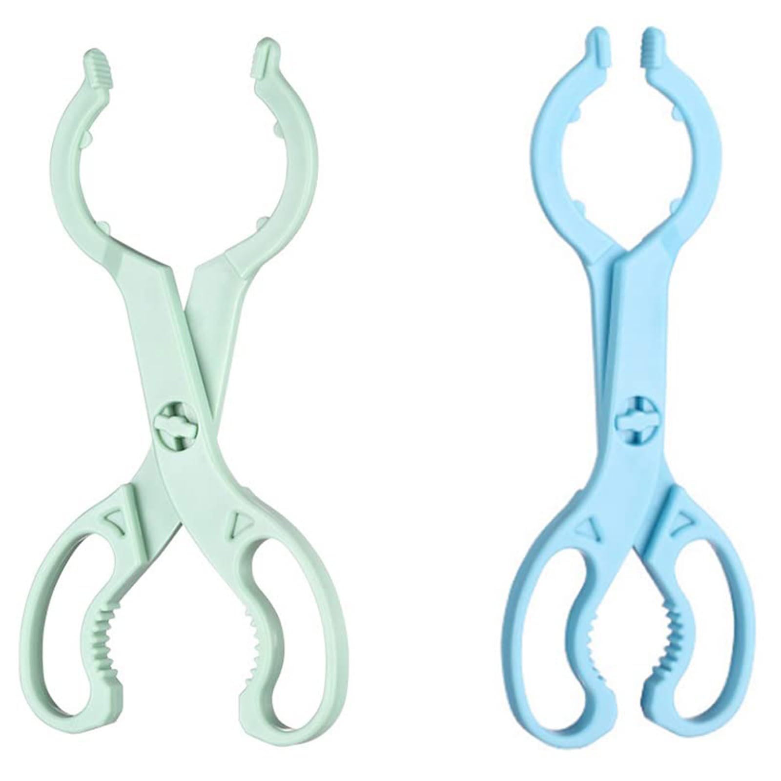 2 pz antiscivolo allattamento bottiglia calda capezzolo ciuccio Tong Silicone Baby Safety Bottle Holder Skidproof Infant Bottle Clip per Anti scottatura
