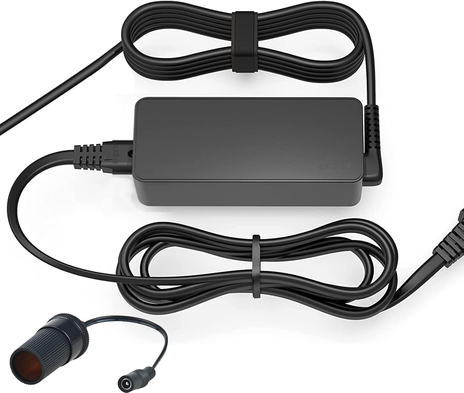 12V 10A DC Car Adapter Charger Replacement for Vacuum/RV Cooler/GPS/Fan/Seat Cushion Massager