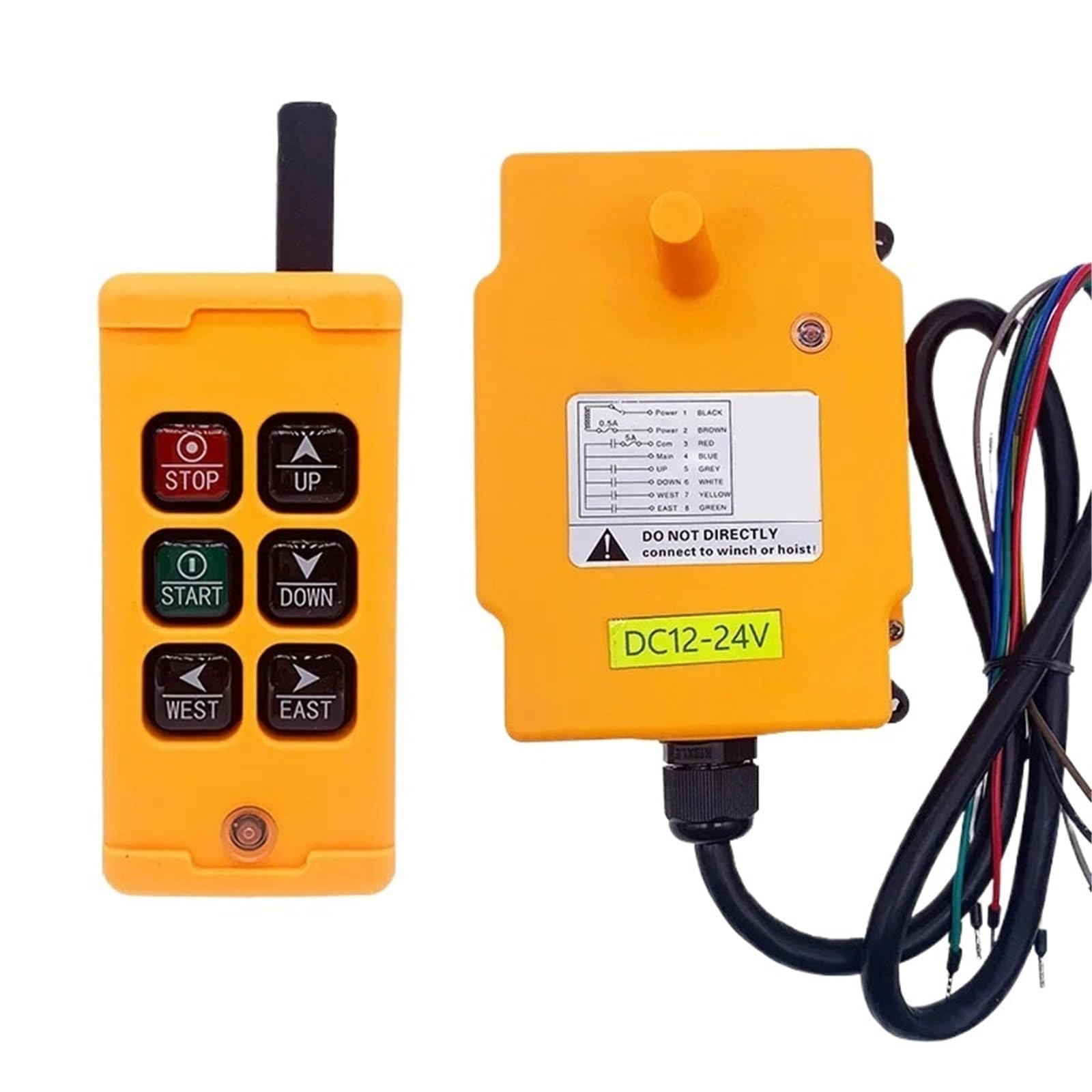 Télécommande de grue pour manœuvrer à distance les ponts roulants d'atelier