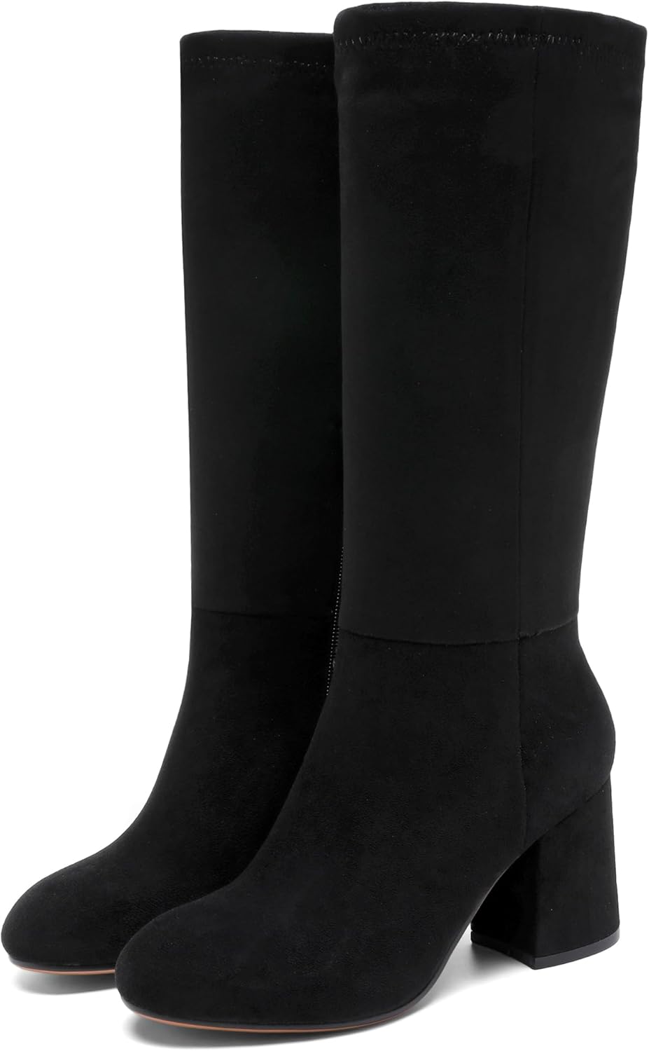 Knee High Boots Women - Comfortable Almond Toe
