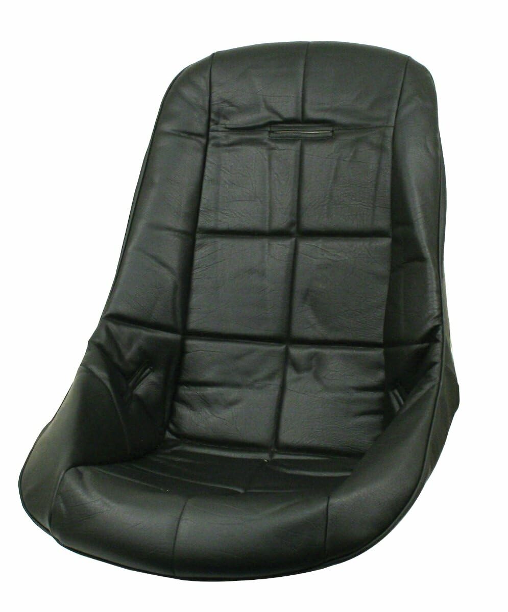 Low Back Poly Seat Cover, Black, Compatible with Dune Buggy