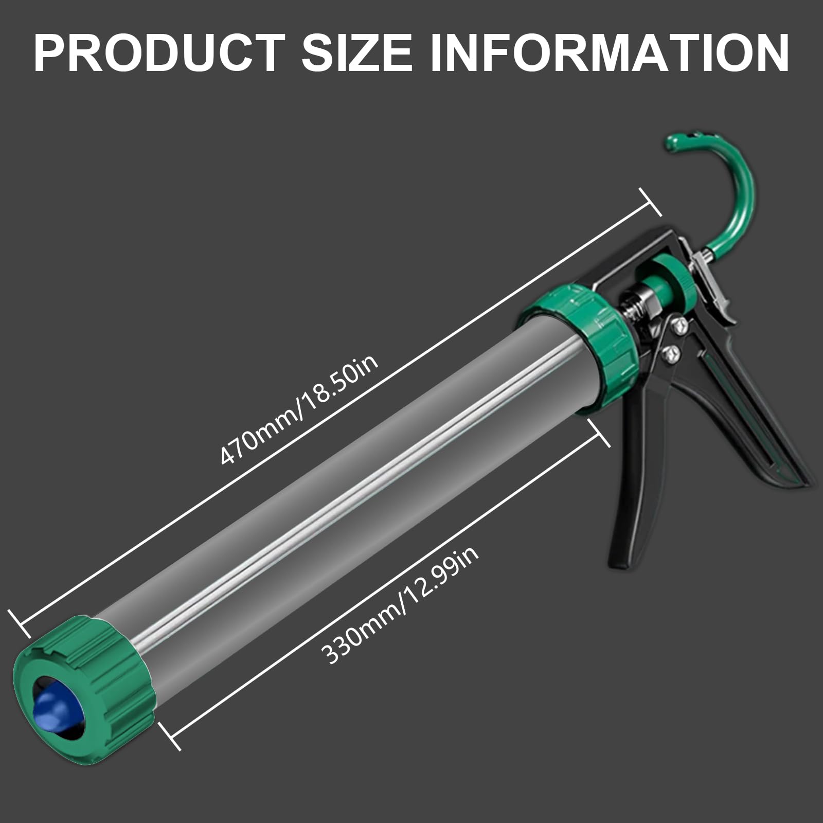 Mastic de verre ergonomique pour calfeutrage manuel pour sceller le verre