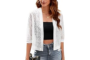 Women's Summer Lace Cardigan: Airy Elegance for Warm Days