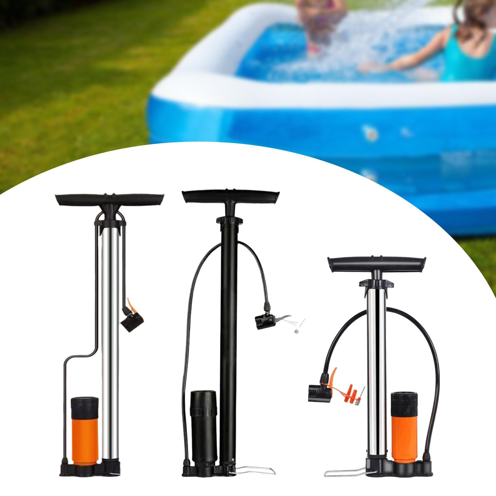 CALANDIS™ Bike Tire Pump Lightweight Multi Purpose Hand Pump for Swimming Rings Balls 58 cmx3.5 cm | Pumps | Bicycle Accessories | Cycling-image-36