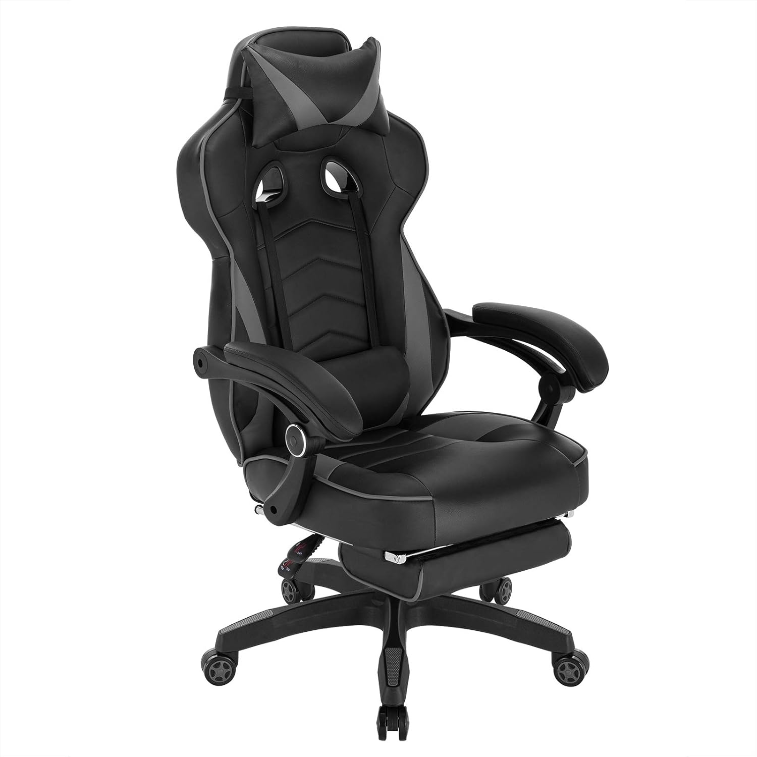WOLTU Racing Sillas de Escritorio Cuero sintético Gaming Silla de