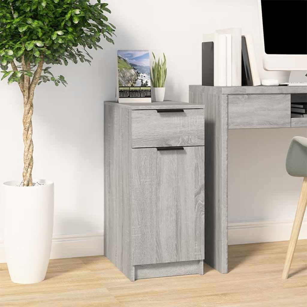 Armario De Oficina Gris Sonoma 33,5 x 50 x 75 cm Madera De Ingeniería