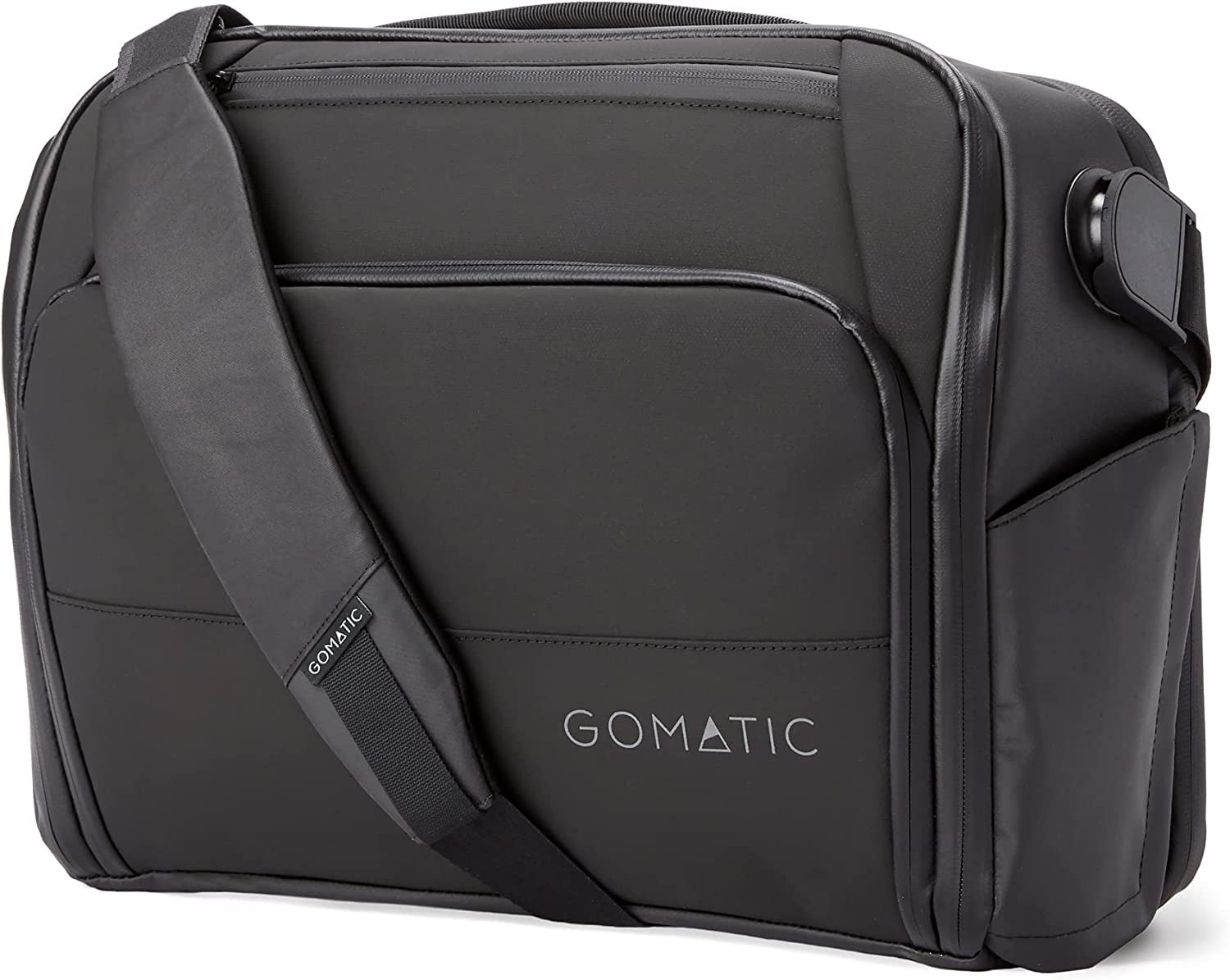 Gomatic Messenger Bag 15 L | Bandolera | Maletín para Portátil | Impermeable | Bolso Cruzado | Bolsa para Portátil | Bolso para la Oficina | Bolsa de Trabajo | Bolso para Cámara | Resistente al Agua