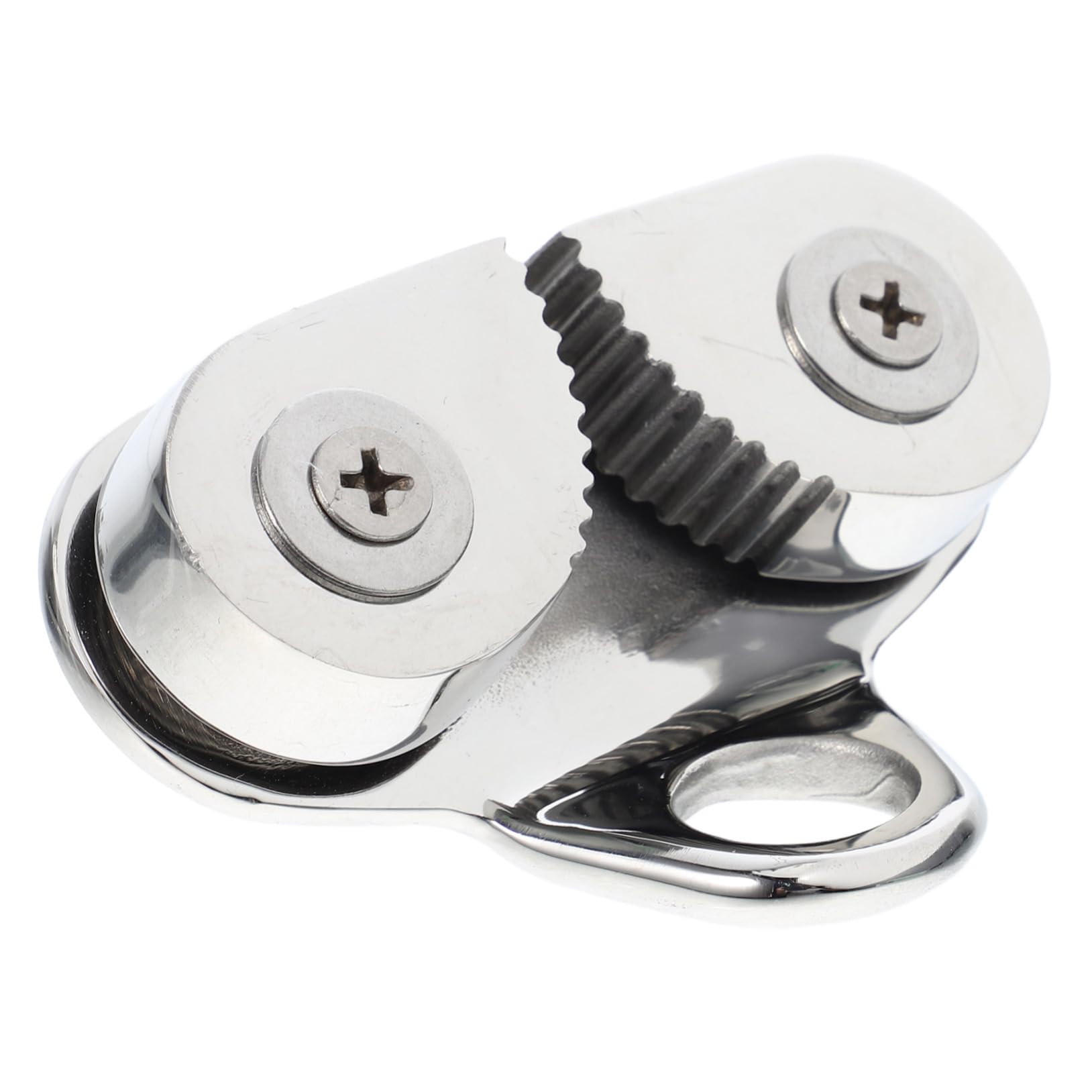 BESTonZON Morsetti in Metallo Inossidabile Resistente alla Corrosione con Rilascio Rapido, Fermo per Funi per Kayak e Accessori Nautici