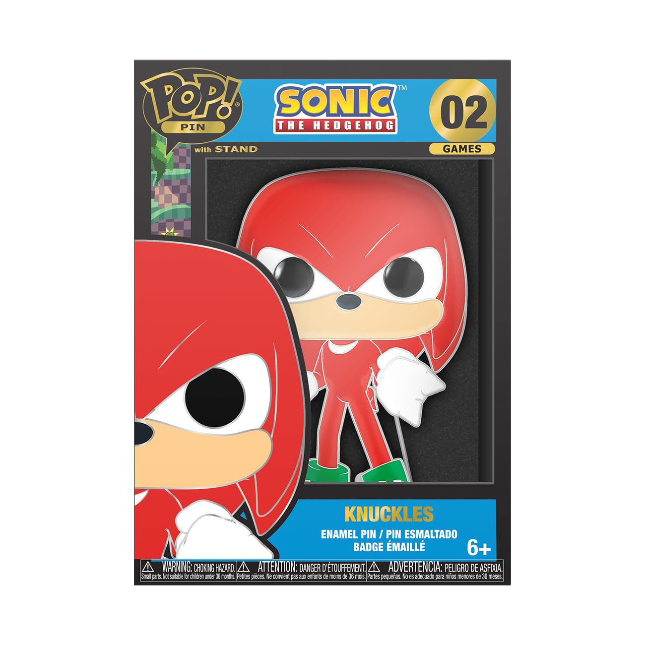 FunkoPop! Pin: Sonic The Hedgehog - Knuckles