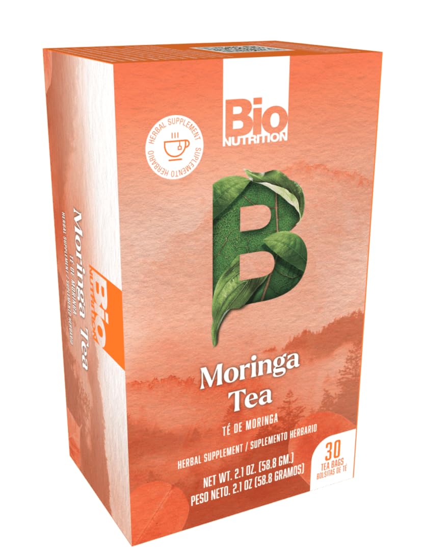 Bio Nutrition Moringa Tea Bags (30 Count)