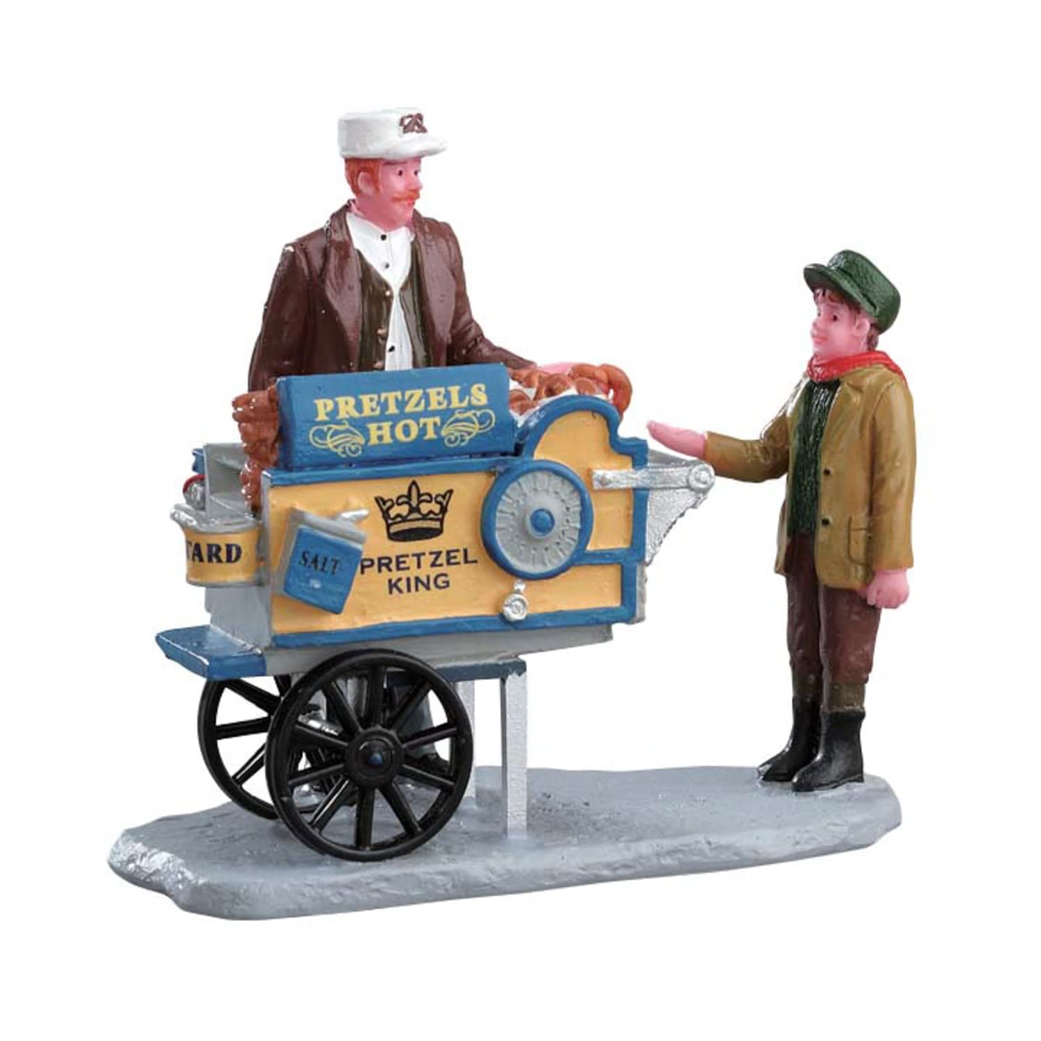 Lemax Christmas - Pretzel King Pretzel Cart - 42238 **NEW FOR 2014**