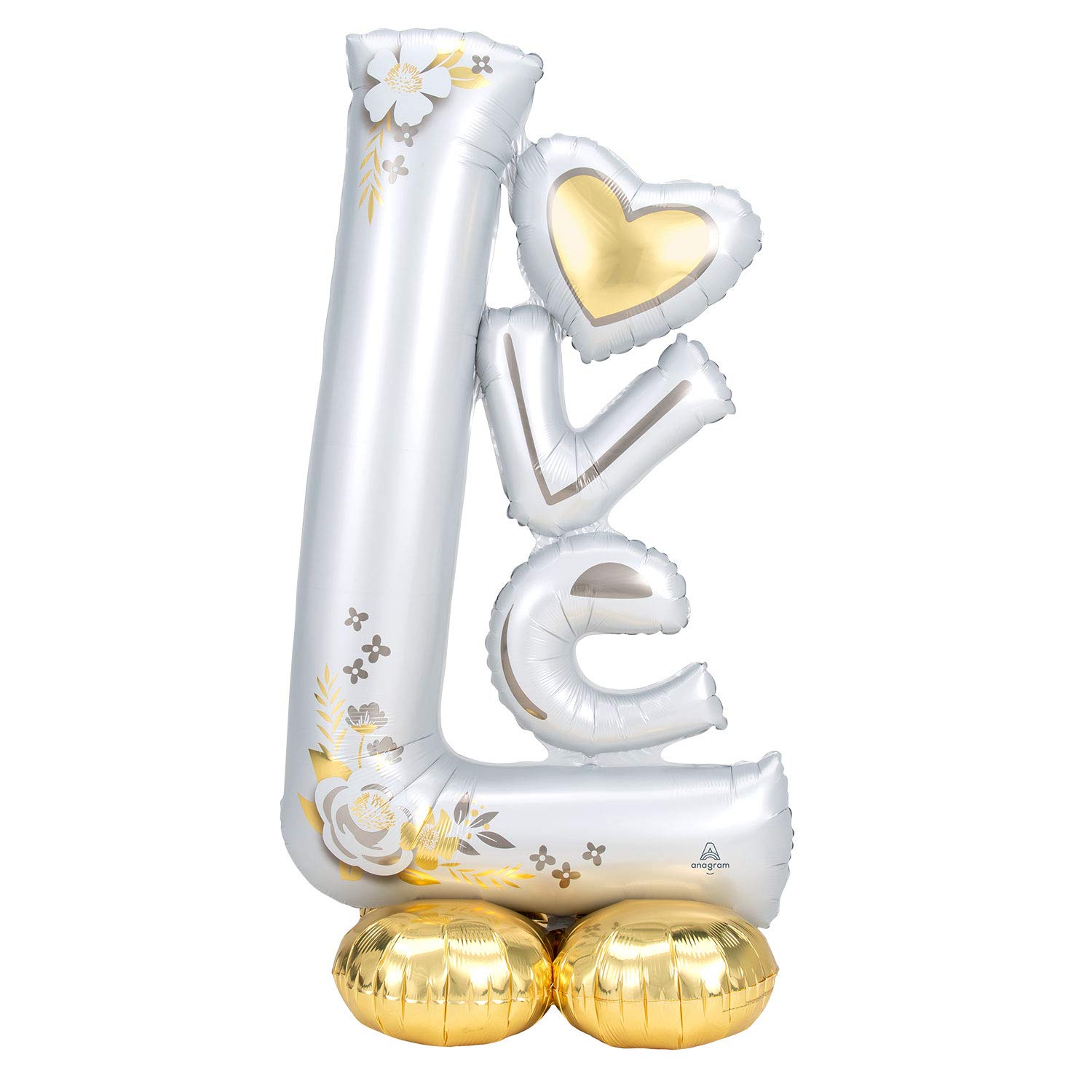 amscan 4246511 - Airloonz: L-O-V-E Wedding Foil Balloon