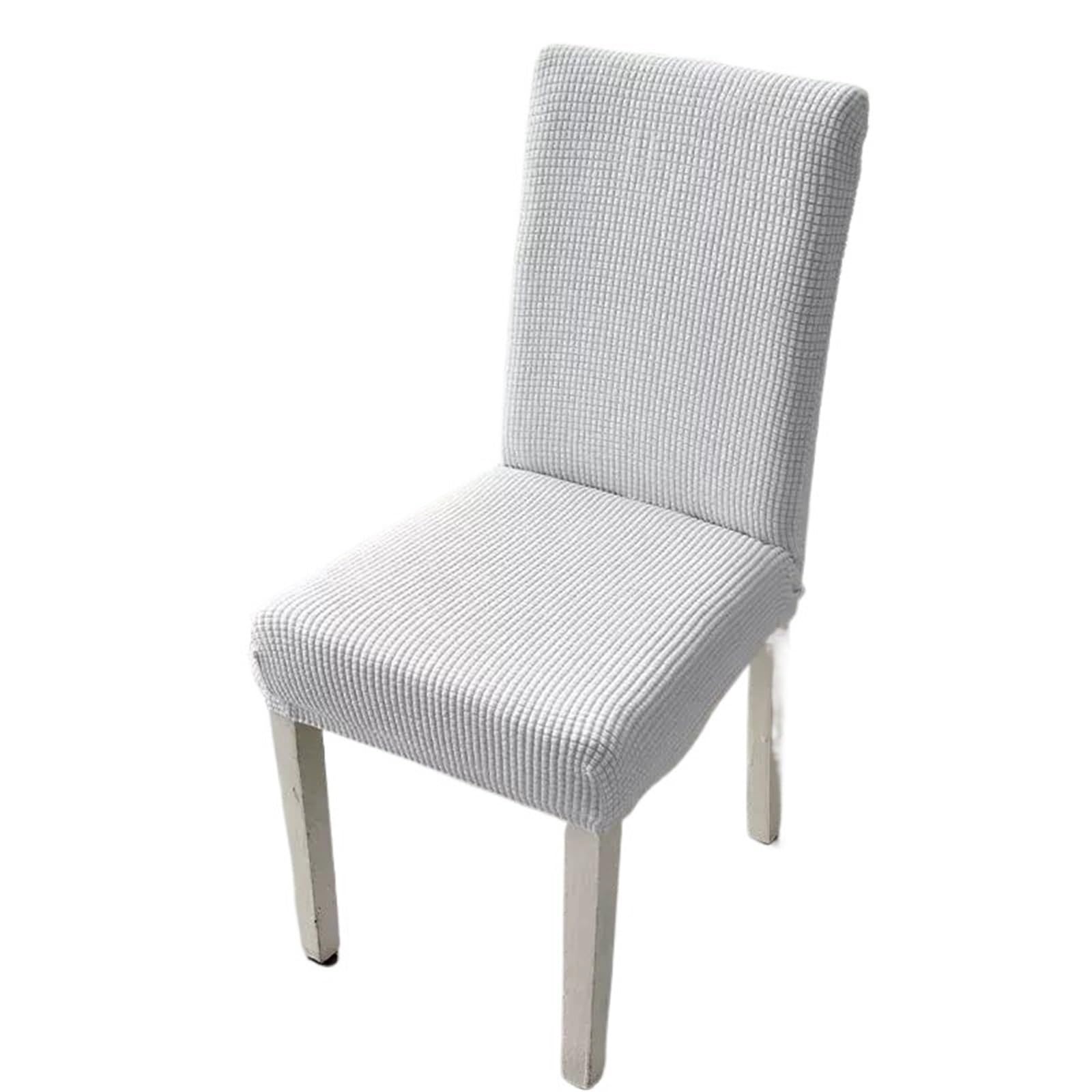 ECPGPMDLDT Chair Covers Stretch Kitchen Dining Room Chair Covers Removable Washable Dining for Conferences Family Dining Wedding Banquets(N,4pcs)