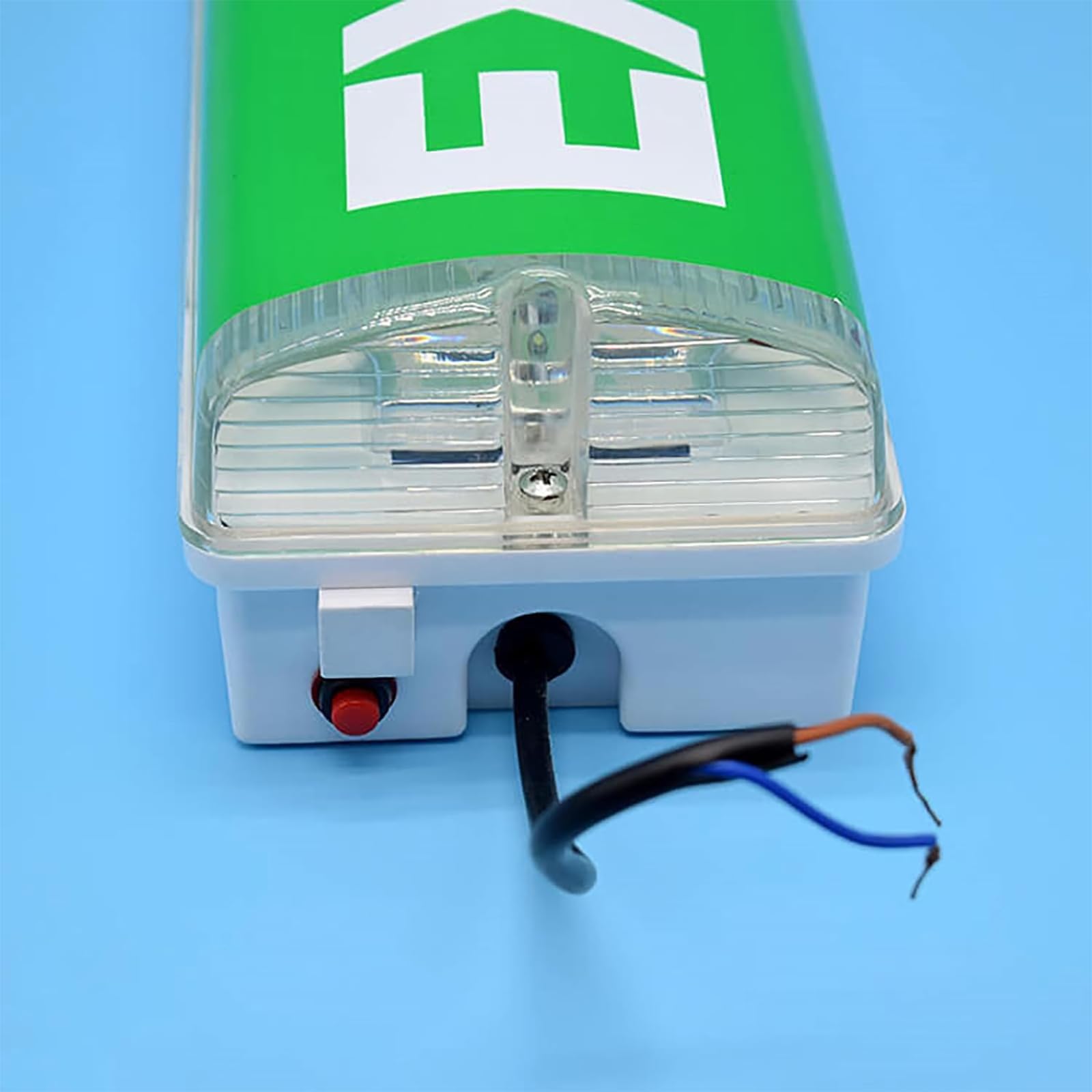 1-5 Piezas Indicador Salida Emergencia, Señales Salida Emergencia Con Panel Acrílico, Tiempo Iluminación Completo 24H Y Alto Brillo, Ahorro Energía Respetuoso Con El Medio Ambiente,para Escuelas