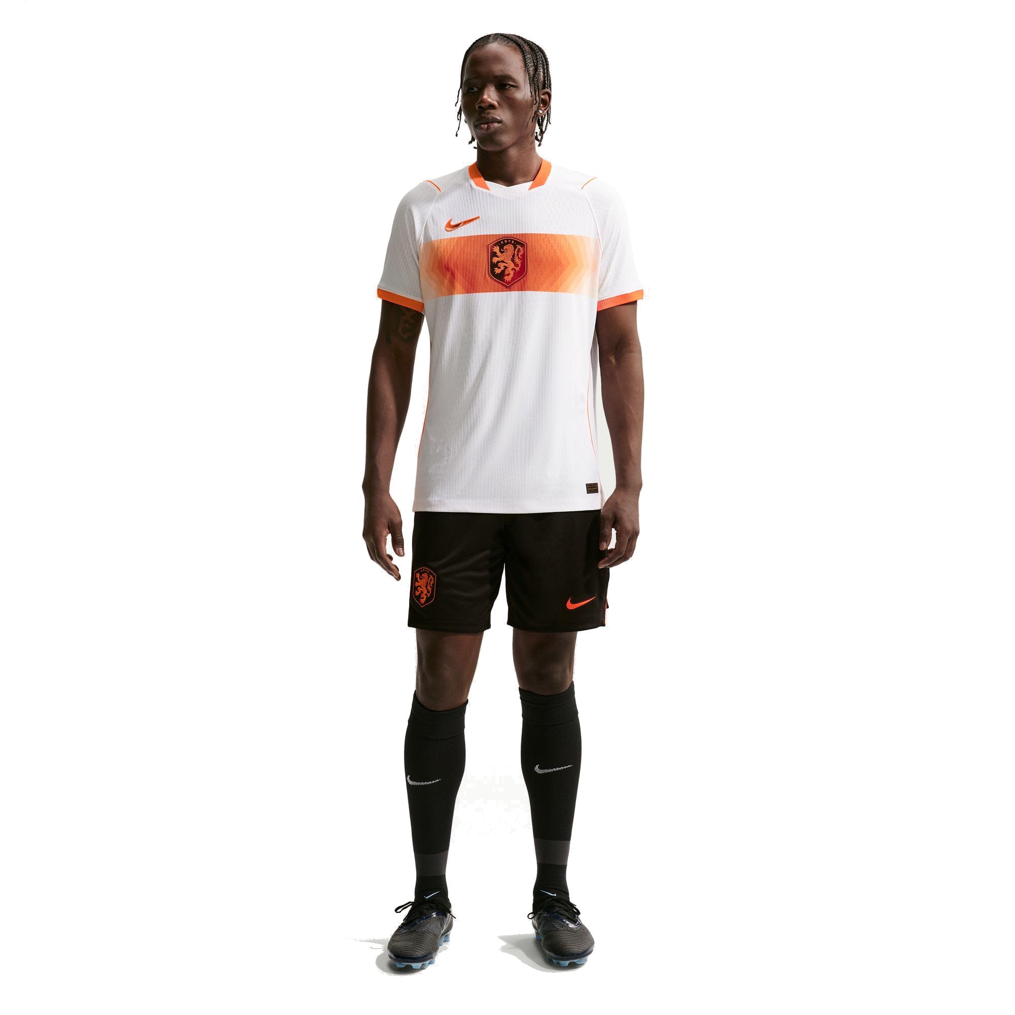 Holandia 2026 Nike Aero-Fit Authentic koszulka piłkarska dla mężczyzn, biały/Hyper Crimson/Black, IB5220-100, M