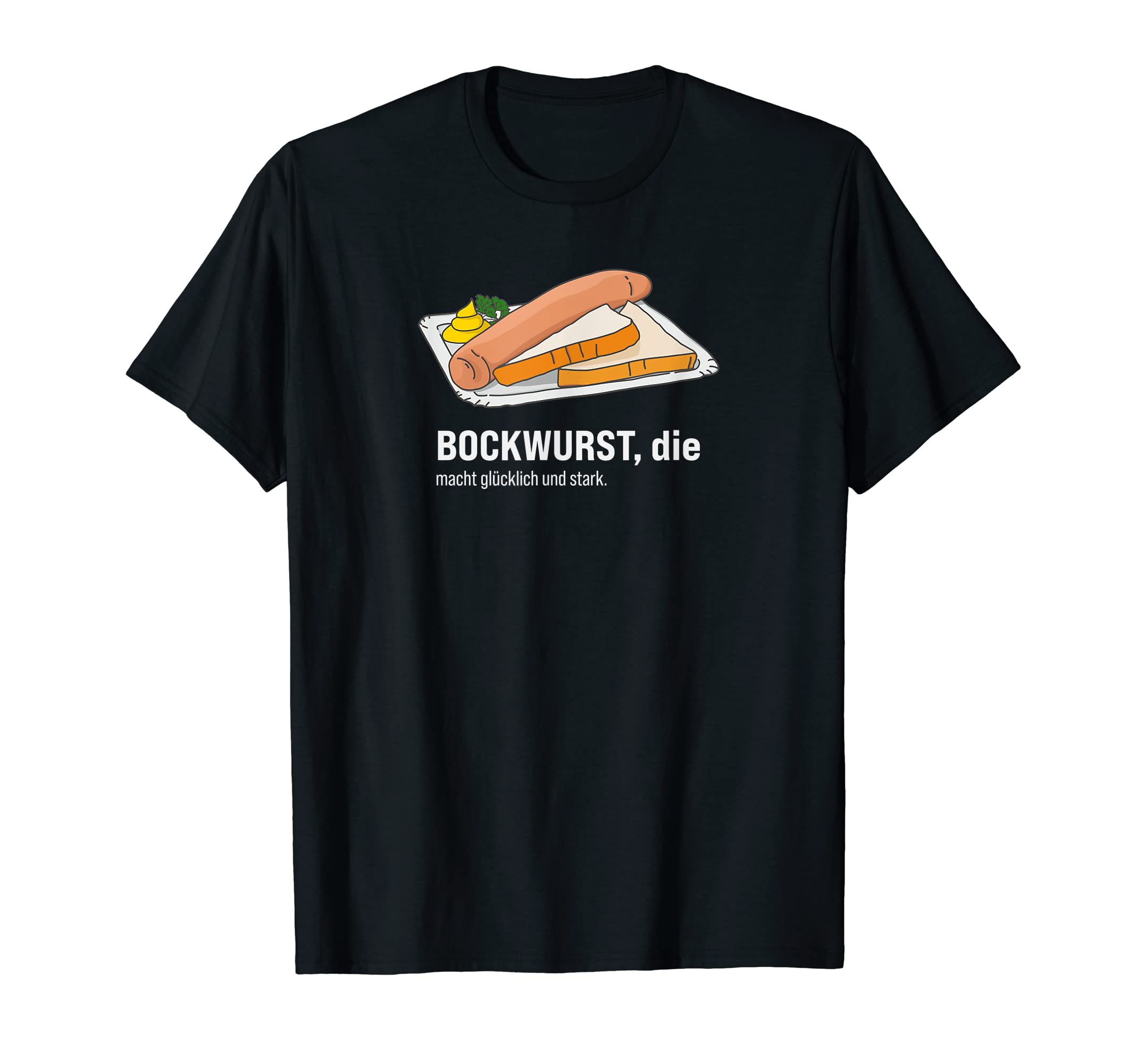 Bockwurst Men's Saying BoWu Gift T-Shirt