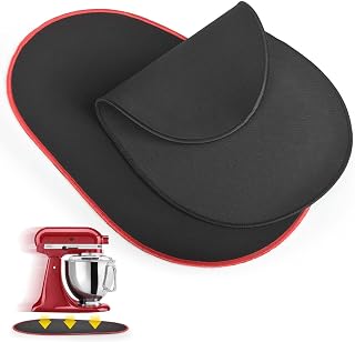 2 Pack Sliding Mat for Kitchenaid Mixer Stand Mixer Slider Mat Compatible with Kitchenaid 5-8QT Stand Mixer, AirFryer, Other Small Appliances,14.6 X 9.8 Inches