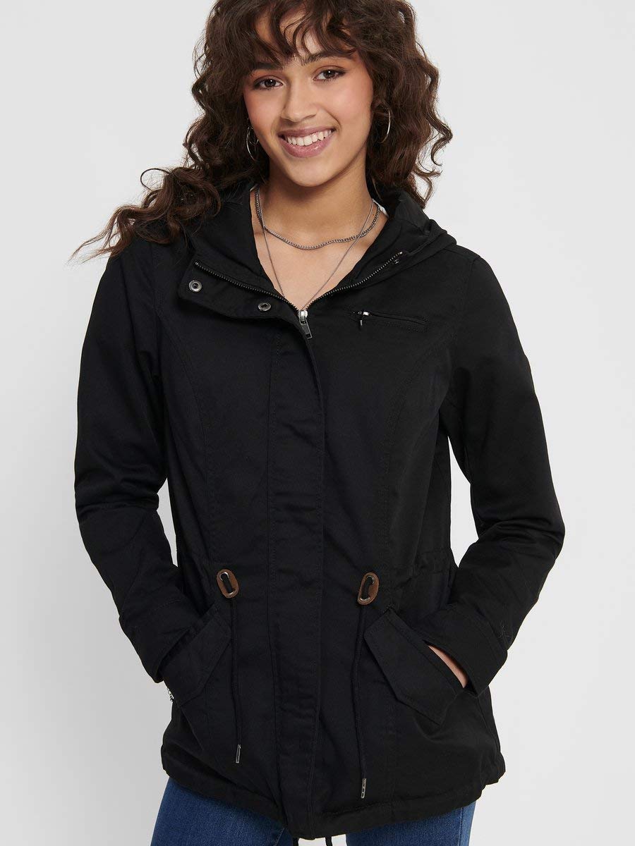 ONLY Damen Onllorca Life Canvas Parka Cc Otw Jacke