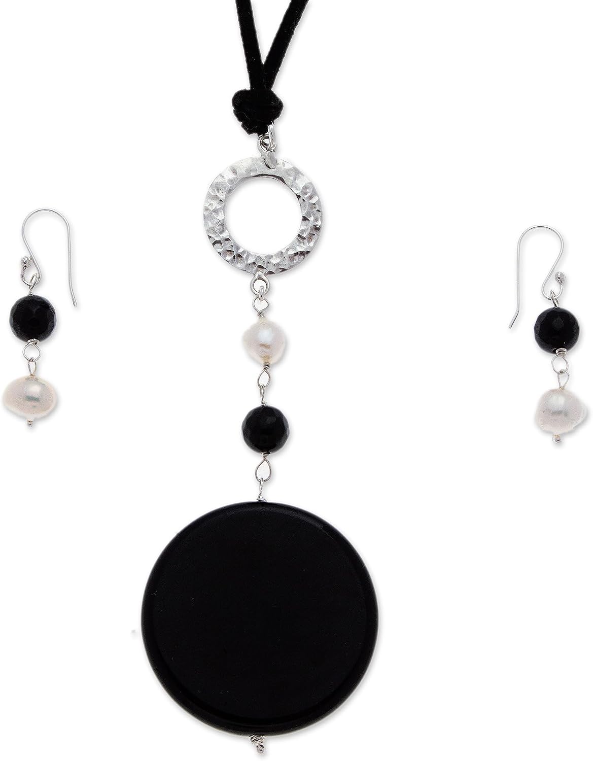 NOVICA Artisan Handmade Jade Dangle Earrings Mexican Sterling Silver Crafted Green Mexico Modern [1.4 in L x 0.3 in W x 0.3 in D] ' Cubism'