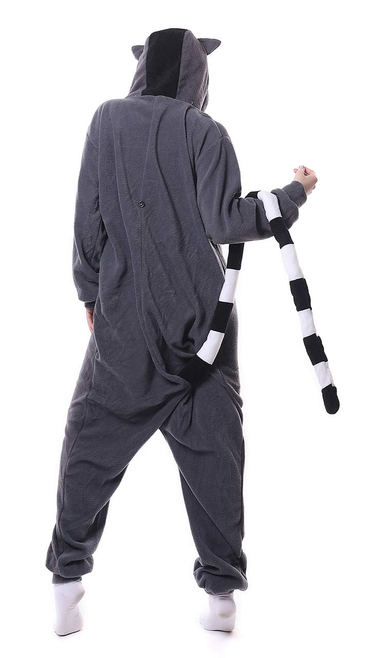 Pigiama a tuta con cappuccio, per Halloween e cosplay, unisex