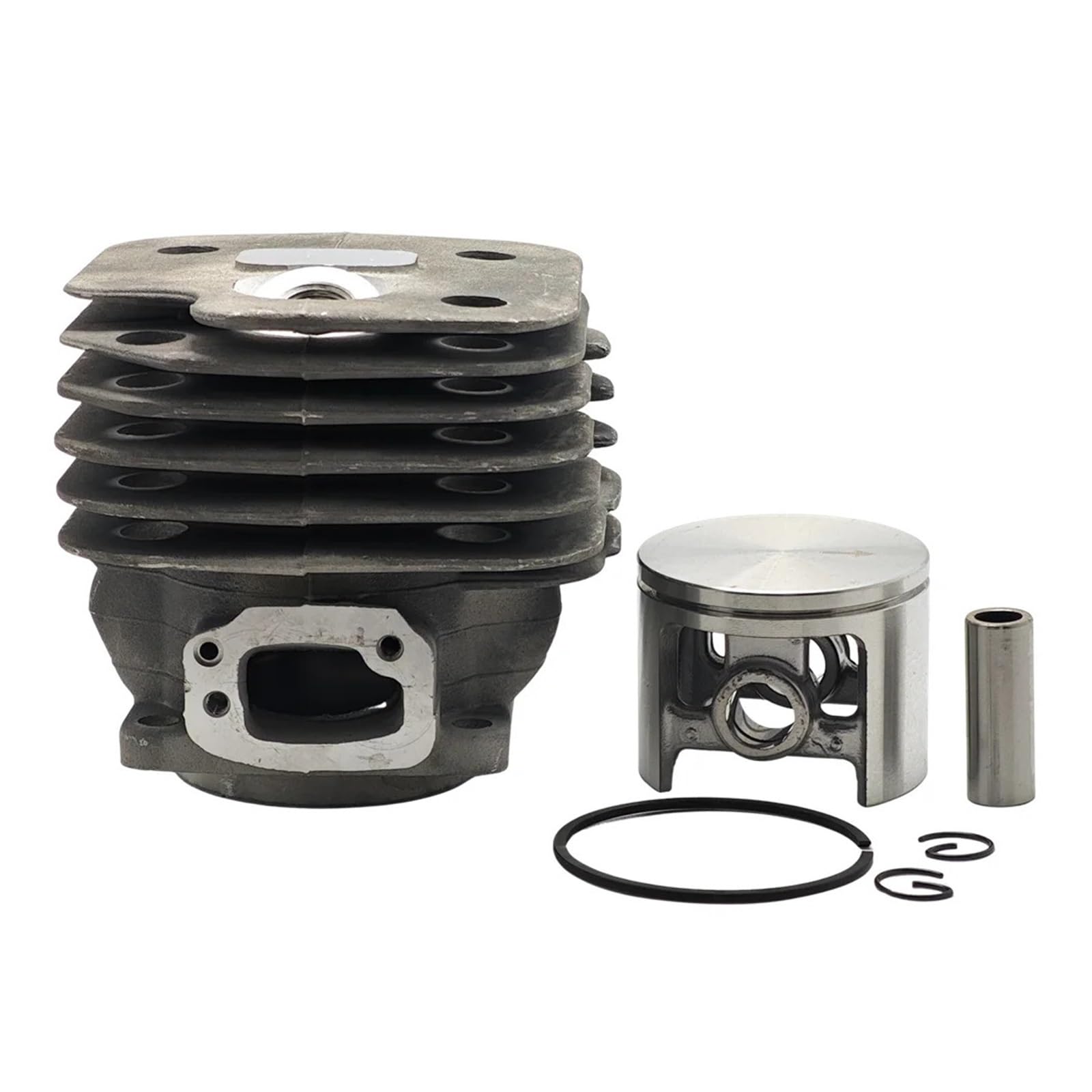 Accesorios para cortacésped Kit de pistón, Anillo, Junta, retén de Aceite y válvula for Cilindro de Gran diámetro (52 mm) for Motosierra 61, 268, 272, 272K y 272XP. Recubrimiento N-KASIL.